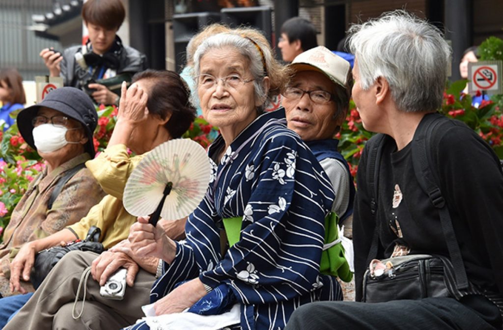 23% dân số Nhật trên 65 tuổi.